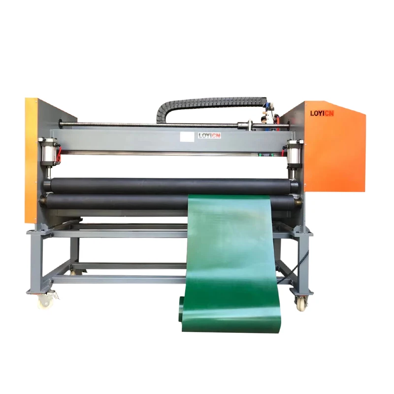 High Quality Automatic V finger punching machine for 1500 mm wide conveyor belt  Video technical support