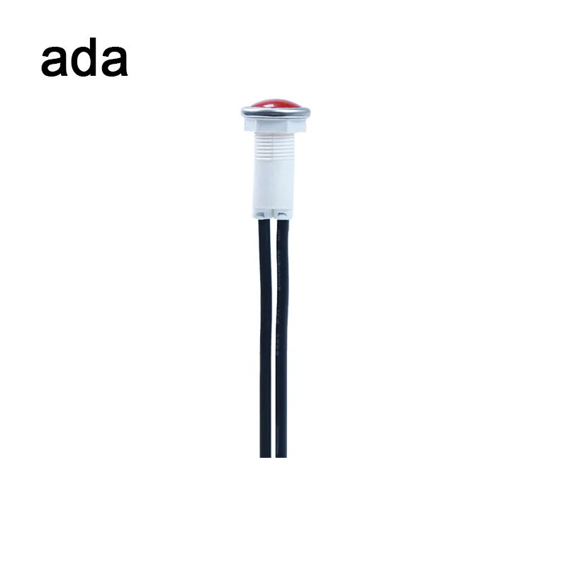 10 mm dia. A-30 LED Signal Lights 12v for Panel Mount
