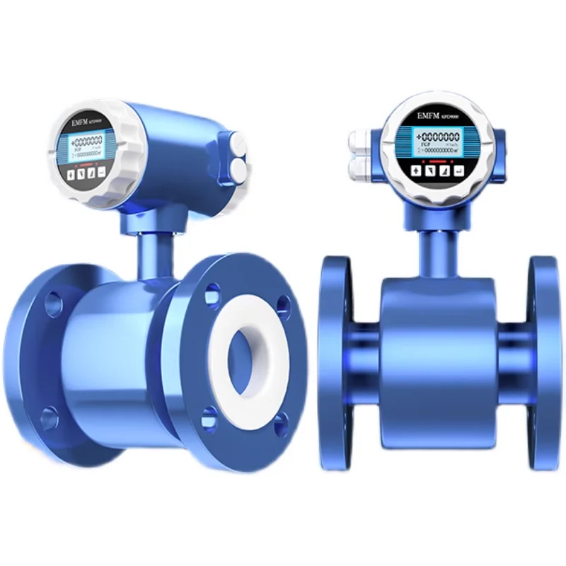 Hart with 4-20ma Electromagnetic flowmeter for sewage and water flowmeter DN50