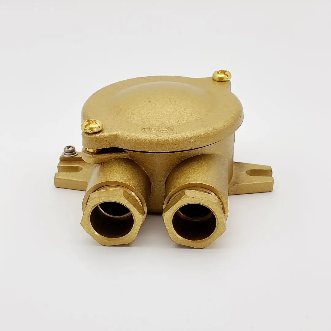 IP56 10A/16A Marine Brass Junction Box 1150 JXH202