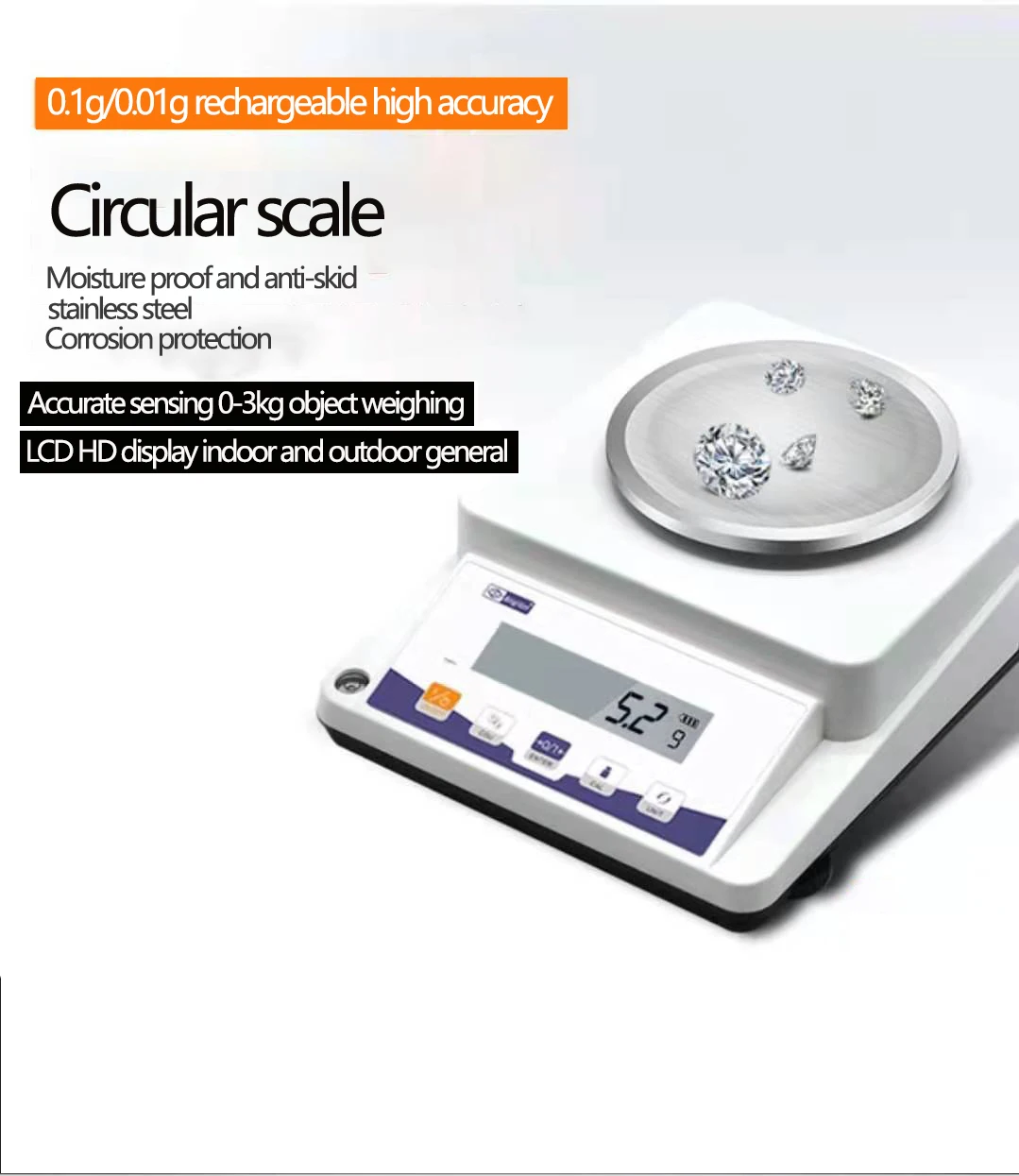 Economical Custom Design Hot Sale Automatic Portable Electronic Balance