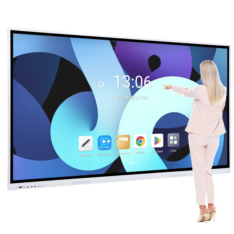 Interactive Whiteboard Digital Smart Board/75 Inch Interactive Panel Interact Flat Panel Interactive Whiteboard Digital Display