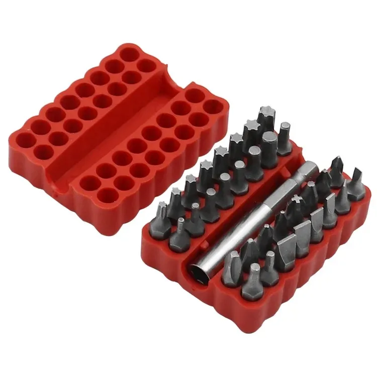 33pcs Crv Magnetic Extension Bit Holder Star Screwdriver Bit Set With Magnetic