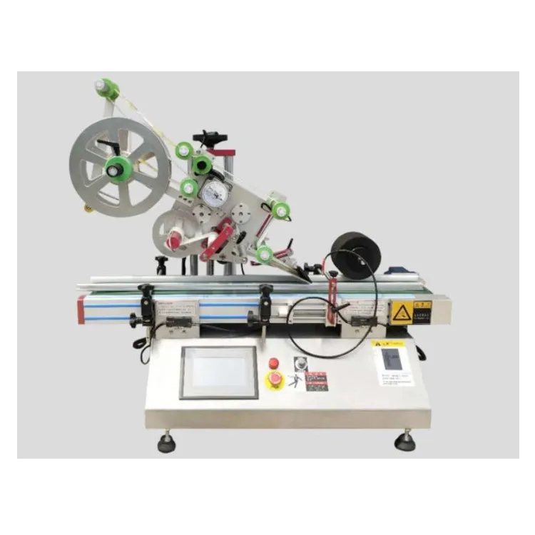 semi automatic round wine bottle paper sticker oval labeling machine label
