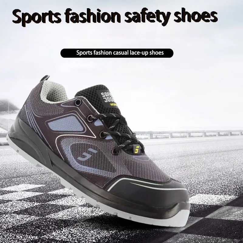 Hot Selling Industrial Cheap Genuine Leather Anti Puncture Construction Steel Toe Safety Work Shoes