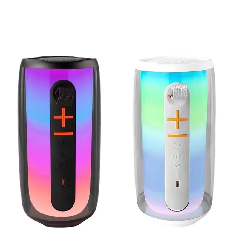 2023 Pulse6 GRB wireless speaker pulse 5 LED flash light waterproof speaker pulse 6 booms box