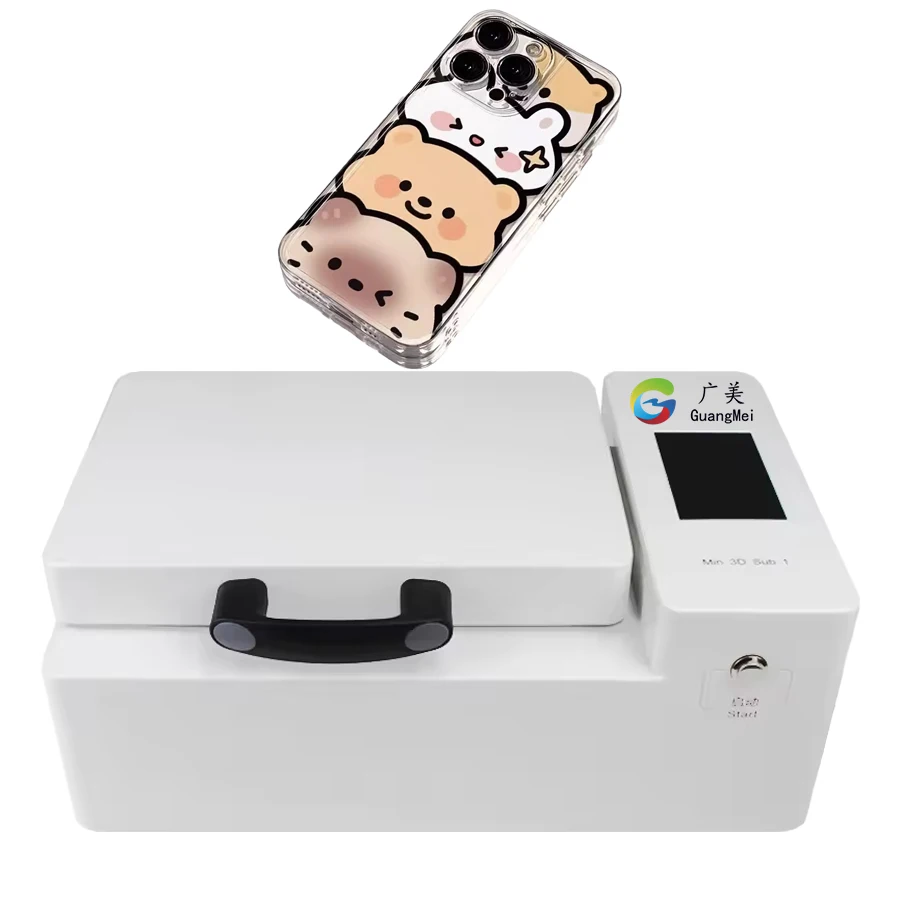 mini 3d sublimation vacuum heat press machine no pattern loss and no deformation