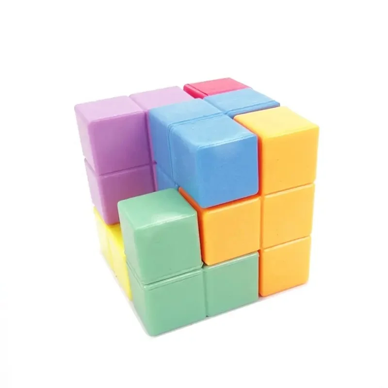 EPT Hot selling kids intelligent 3x3 plastic 3d puzzle cube for sale