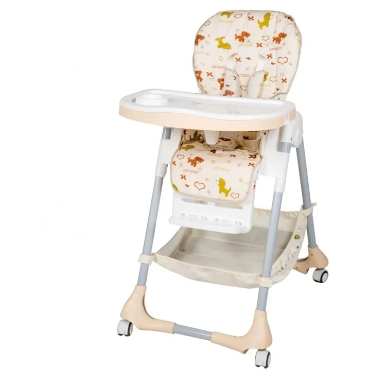 Adjustable Portable Baby Feeding Chair Plastic Dining Chair For Dining Furniture