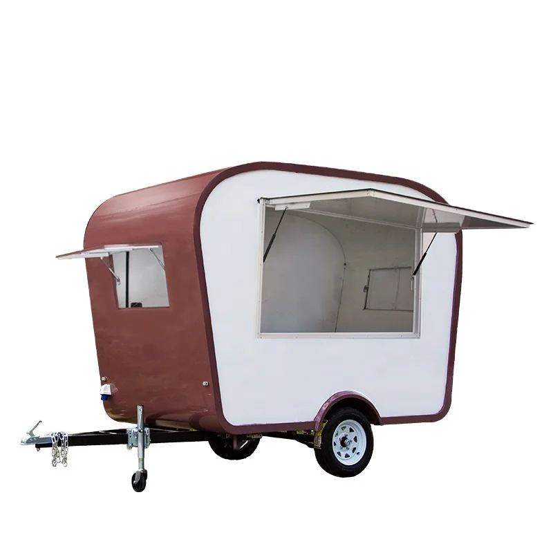 Beetle 17-28   Most popular snack food trailer /food warmer cart series double color