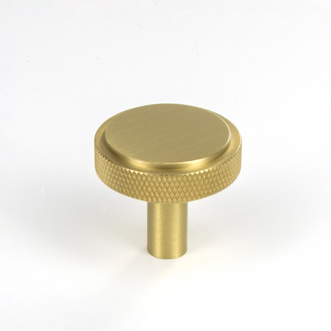 Qiansi HK0055 Furniture Cabinet Handles Metal Brass Mesh Knurled Kitchen Door Handle Drawer Knobs and Handles