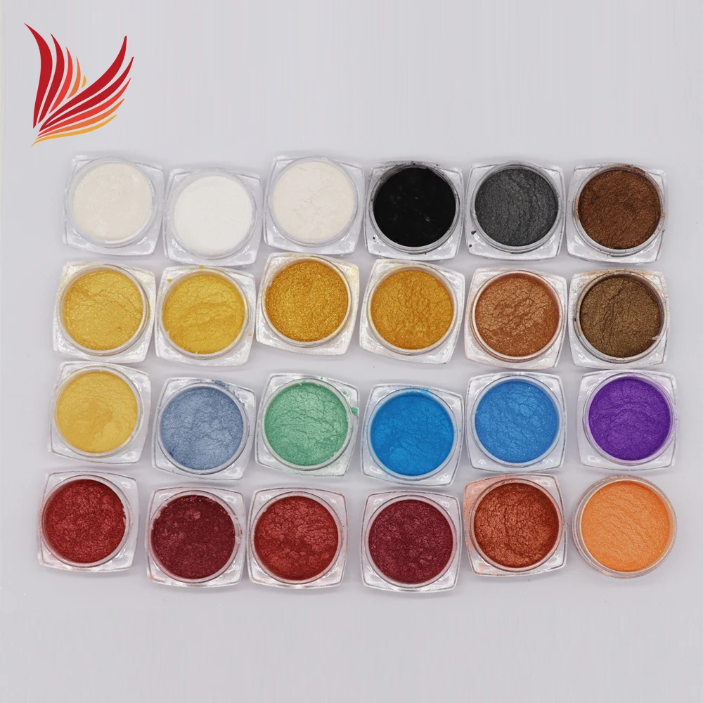 Wholesale Muti-color bulk colors metallic mica pigments for epoxy