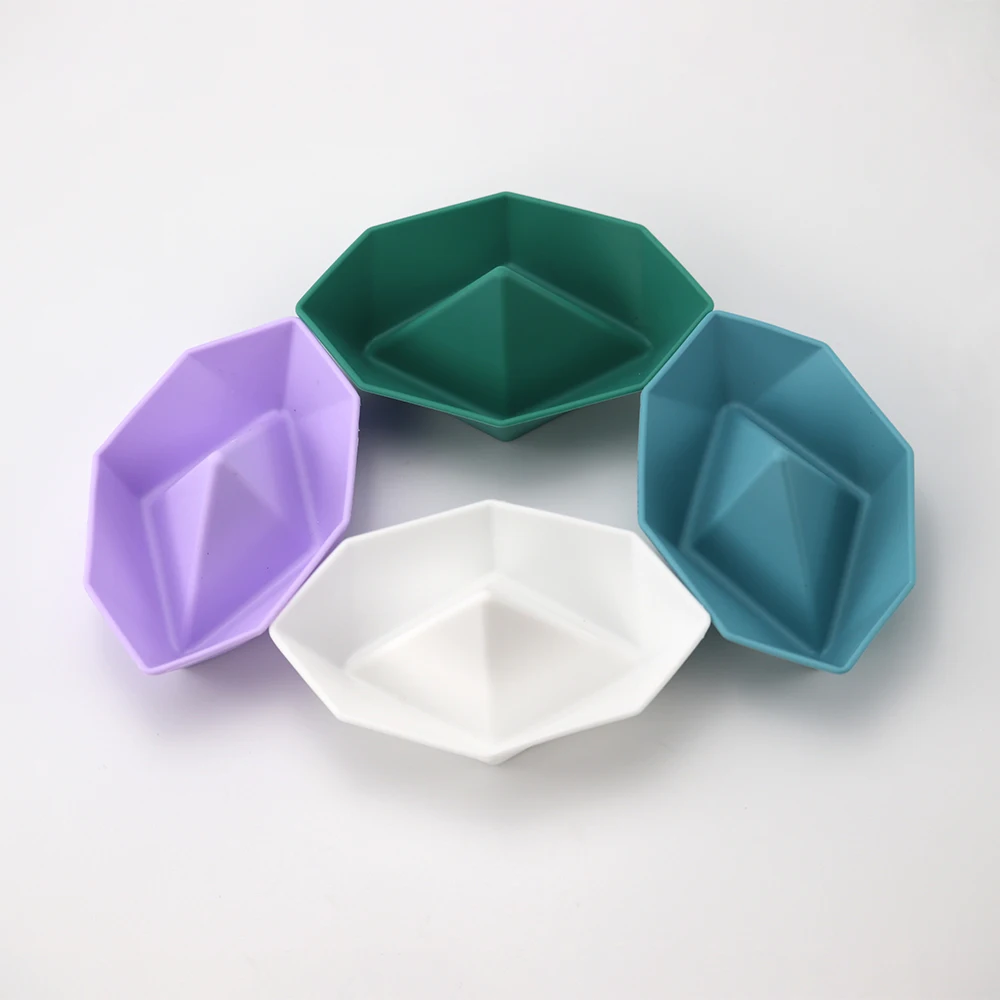 High Quality BPA free Silicone Boat Bath Toys Soft Baby Bath Toys Montessori Silicone Stacking Toy for Baby Boys and Girls