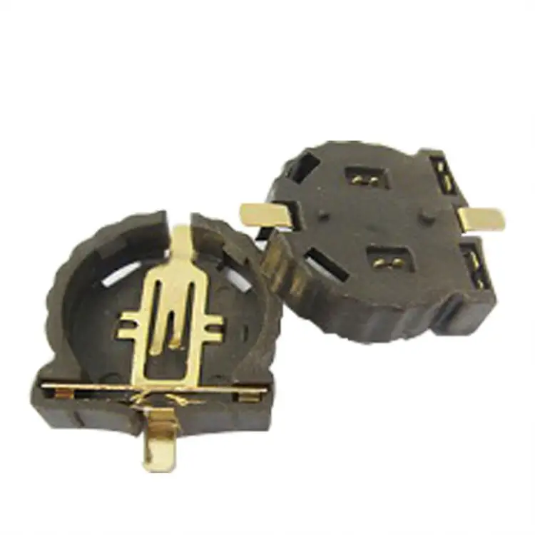 CE certification button cr1220 cr1225 battery holder 3v button cr1220 battery holder smt