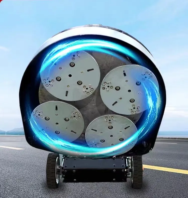 Super promotions 3 Heads 868mm Planetary Gear Engine Propane Powered Concrete Grinder Floor Grinding Polishing Machine