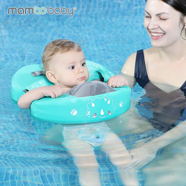 Mambo Baby Swimming Ring Unicorn/Dinosaur Kids Swim Trainer Non-Inflatable Baby Float Summer Pool Swimming Trainer Waist Float