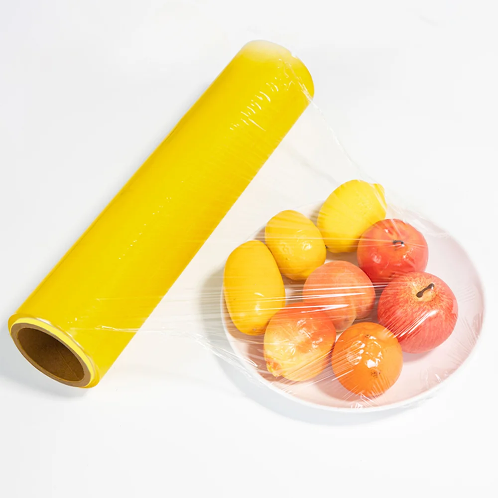 Best Fresh Normal Clear PE Plastic Roll Film Normal PVC Foil Food Furniture Snacks Cookies Jelly Noodles Crystal PVC Cling Wrap