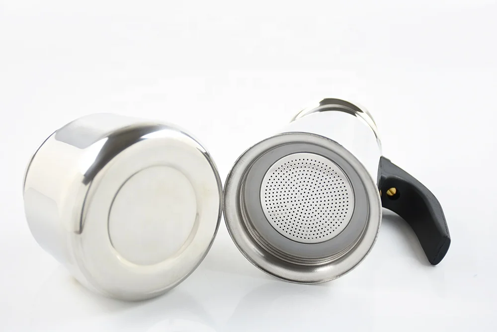 6 cup Stainless Steel Stove top moka pot Coffee Maker