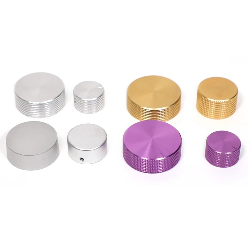 Aluminum alloy knob 15*17 black potentiometer knob amplifier audio adjustment metal knob