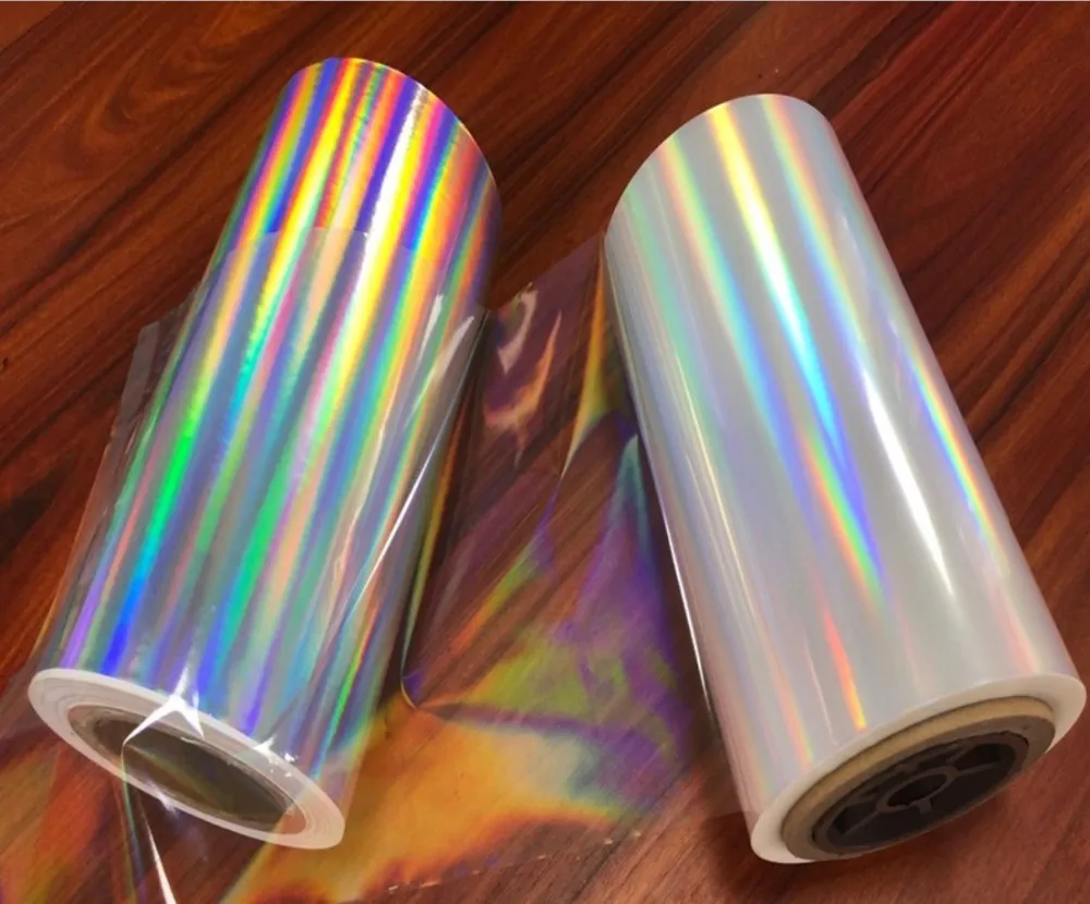 Paper printing cast & cure heat transfer film high quality transparent holographic printing material UV