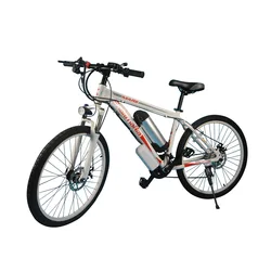 New Design 26' Aluminum Alloy 250W Brushless Mountain Bike 21 speed Mtb Electric Bike Custom Electric Bicycle