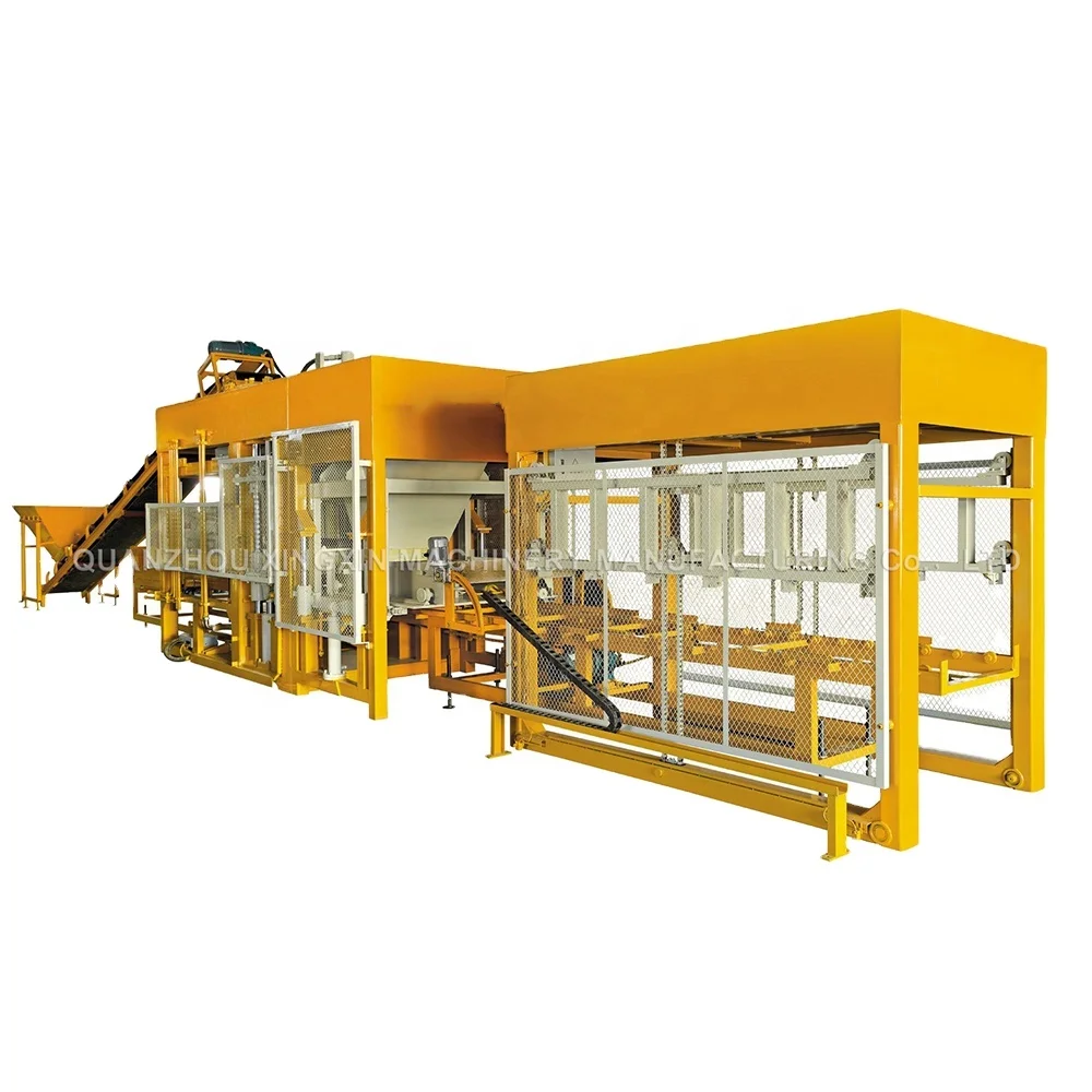 Multifunctional Fully Automatic Concrete Block Brick Machine Manufacturer