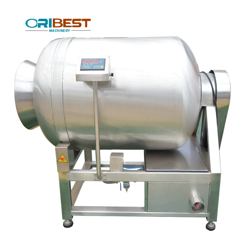 500L 1000L Vacuum Fish Meat Beef Tumbling Tenderizer Seasoning Machine Vacuum Meat Tumbler For Fish Beef Chicken Sheep Meat