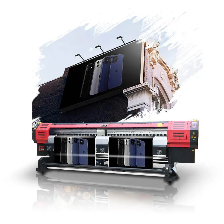 Professional eco solvent printer KONGKIM 3.2m 1.8m large format tarpaulin flex sticker printer printing machine