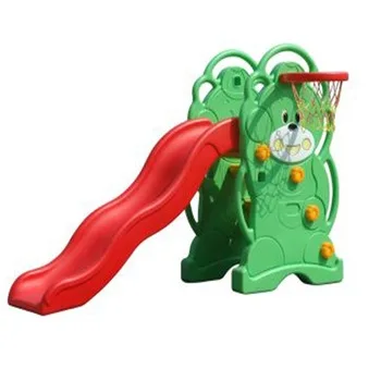 Wholesale Baby Elephant Slide Playground Indoor Play Plastic Slide And Swing