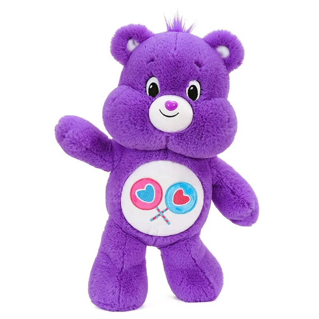 Custom Stuffed Animals Cute Baby Sleeping Soothing Doll CareBear Teddy Bear Plush Toys for Kids