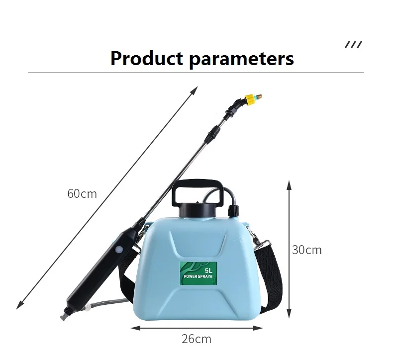 Deepbang Pressure Electric Sprayer Knapsack 5l  Electric Sprayer Battery Portable Garden