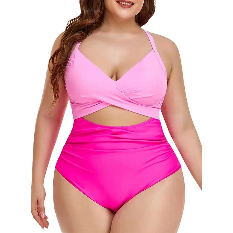 Custom Breathable Scoop Front Swimsuit Women One Piece swimsuit