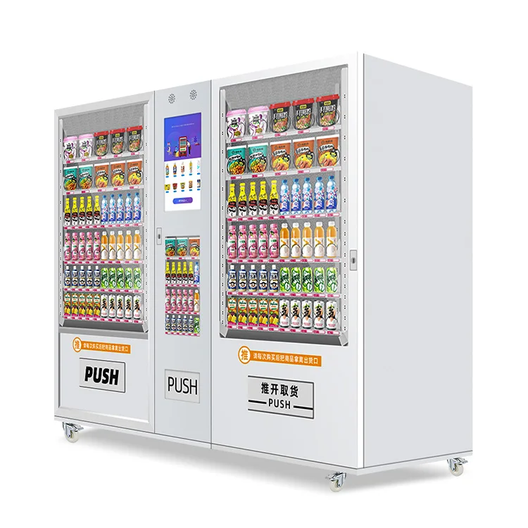 Professional manufacturer  Snacks And Drinks & Combo Vending Machine