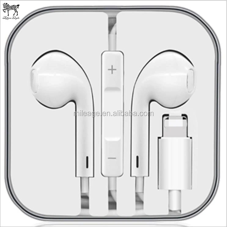 high quality 8pin earphone headset headphone for iphone 7 8 X  mobile