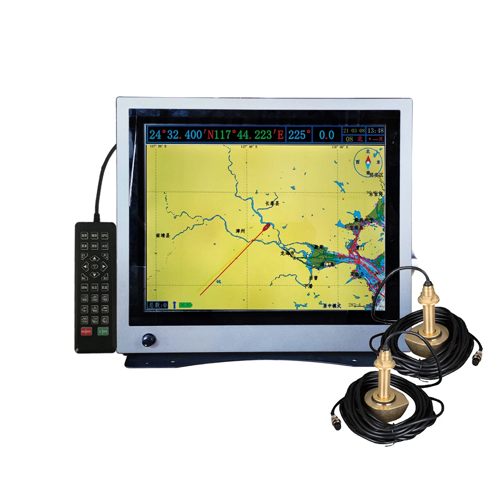 YSP 19 inch GPS Marine fishfinder fish finder with AIS