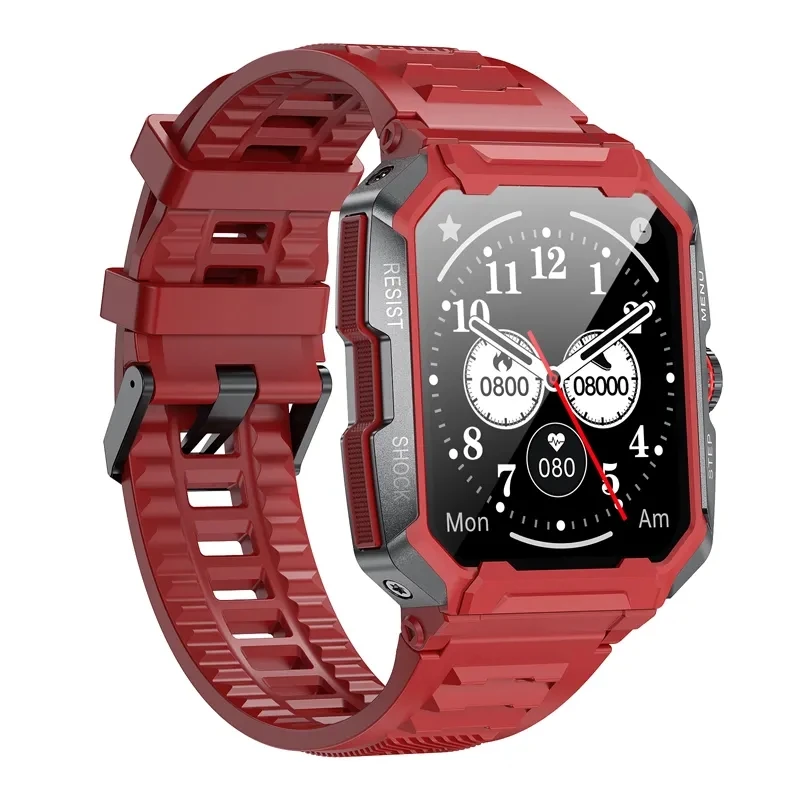 2023 Newest 1.85 inch HD Screen AK47 Smart Watches Outdoor Sports Men Smartwatch Blood Pressure Bt Call