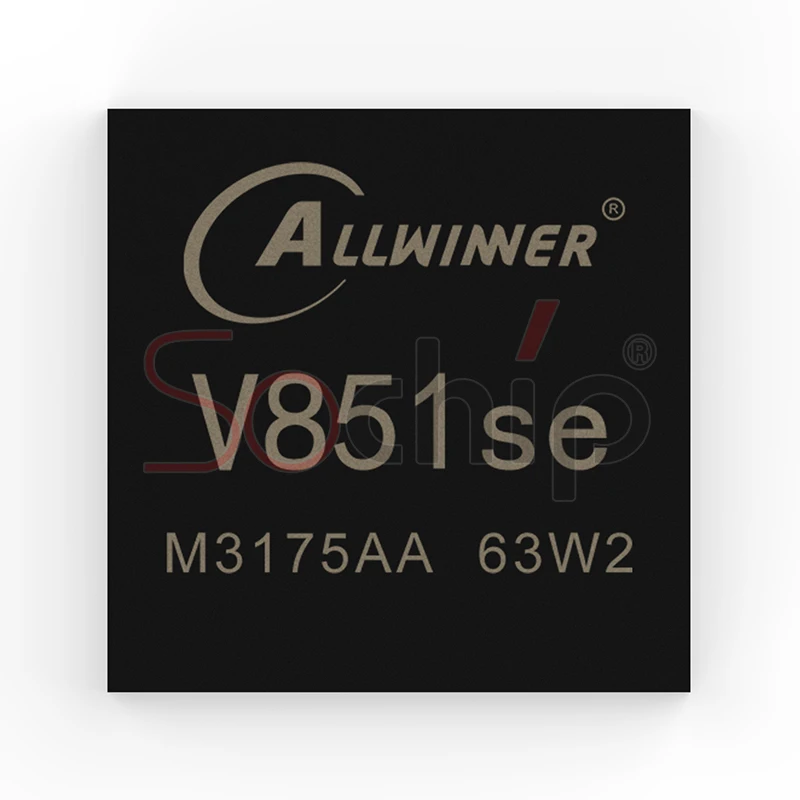 Интегральная микросхема Allwinner V851SE, интеллектуальная профессиональная IP-камера SOC, SIP 64 Мб DDR, 0,5 T NPU интегральная схема QFN88its