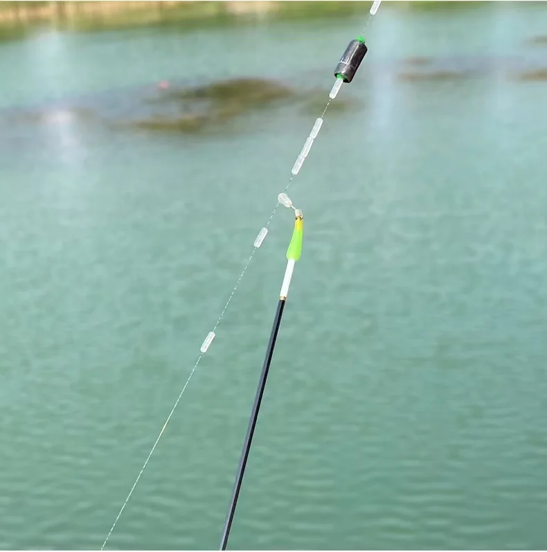 YOUM Quick Sub Line Clamp Copper Head Rubber Bobber Silicone Anti Winding Float Seat Fishing Float Rotation Buoy Seat