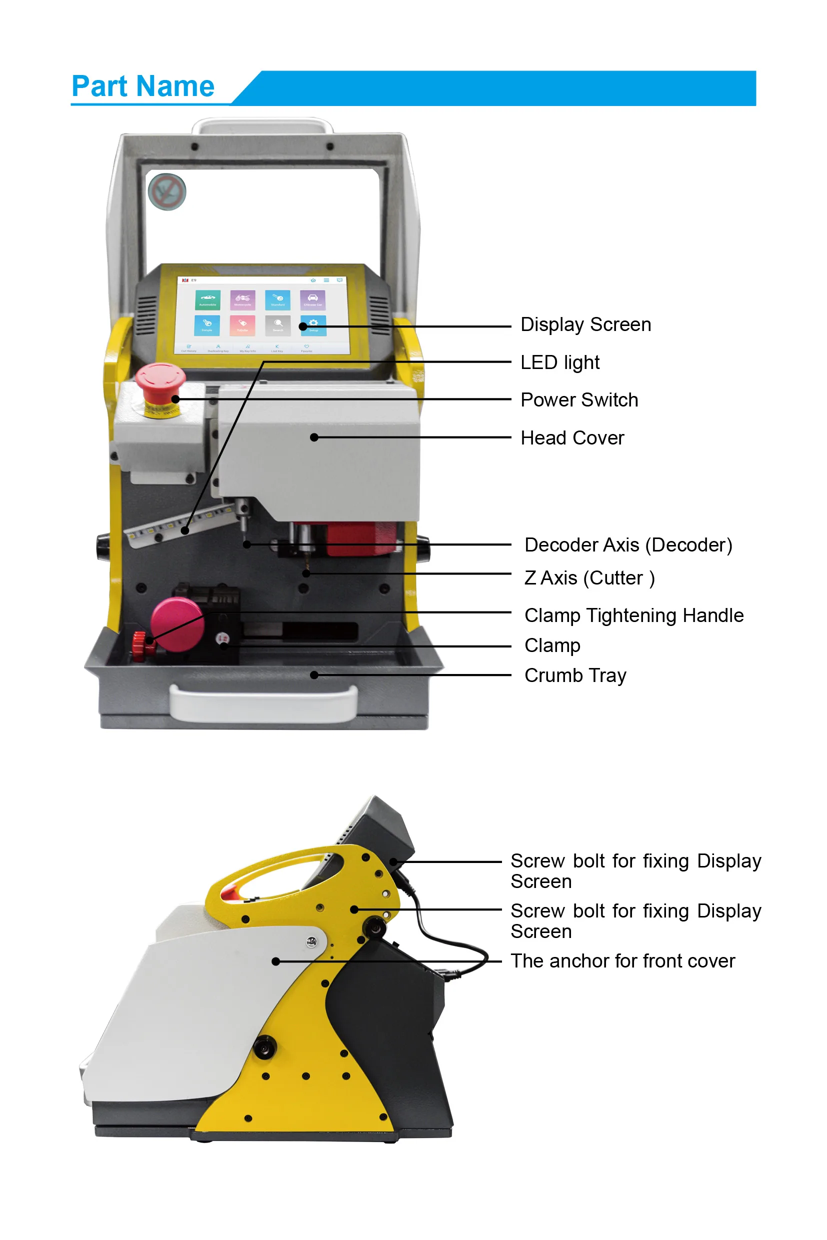 Sec-e9 key cutting machines locksmith tool key cutting machine used car
