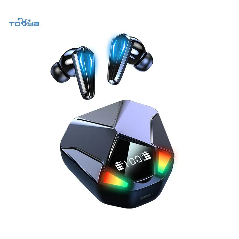 Беспроводные bluetooth-наушники X3, TWS спортивные сенсорные наушники-вкладыши Tooya, HIFI, качество звука, беспроводные наушники, игровые наушники blue t