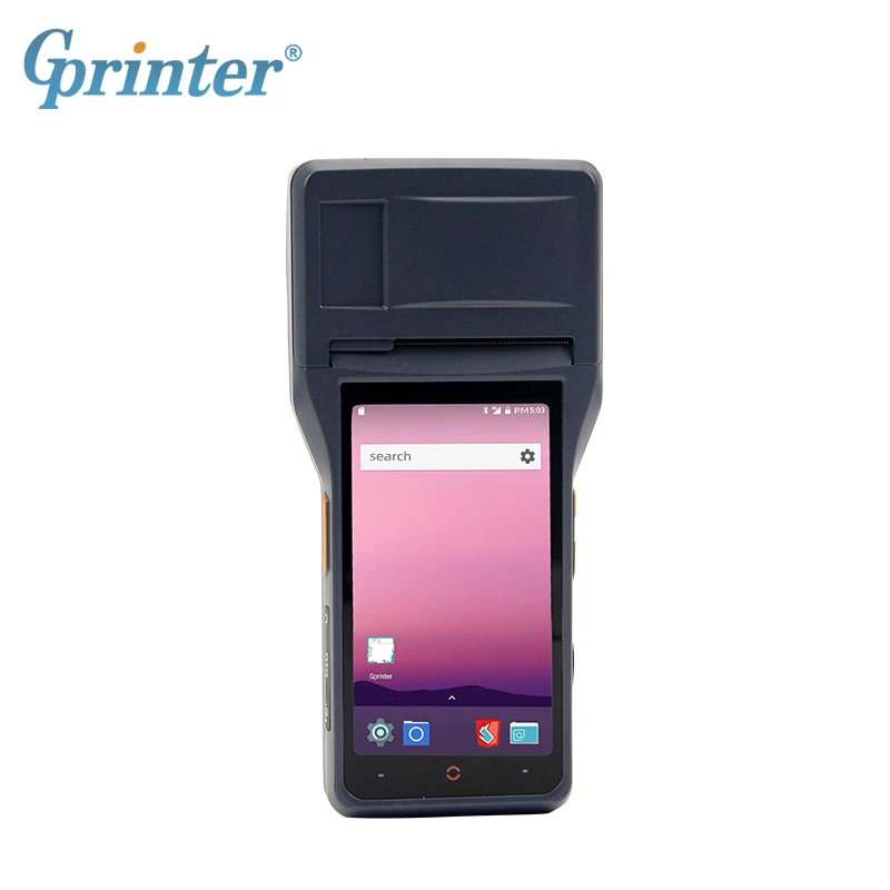 Thermal Label Printer Manufacturer  Portable Receipt Barcode Handheld Mini 58 Mm POS Terminal