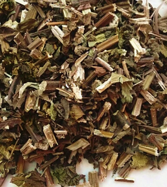 Dried  natural Rabdosia amethystoides aboveground part cuts