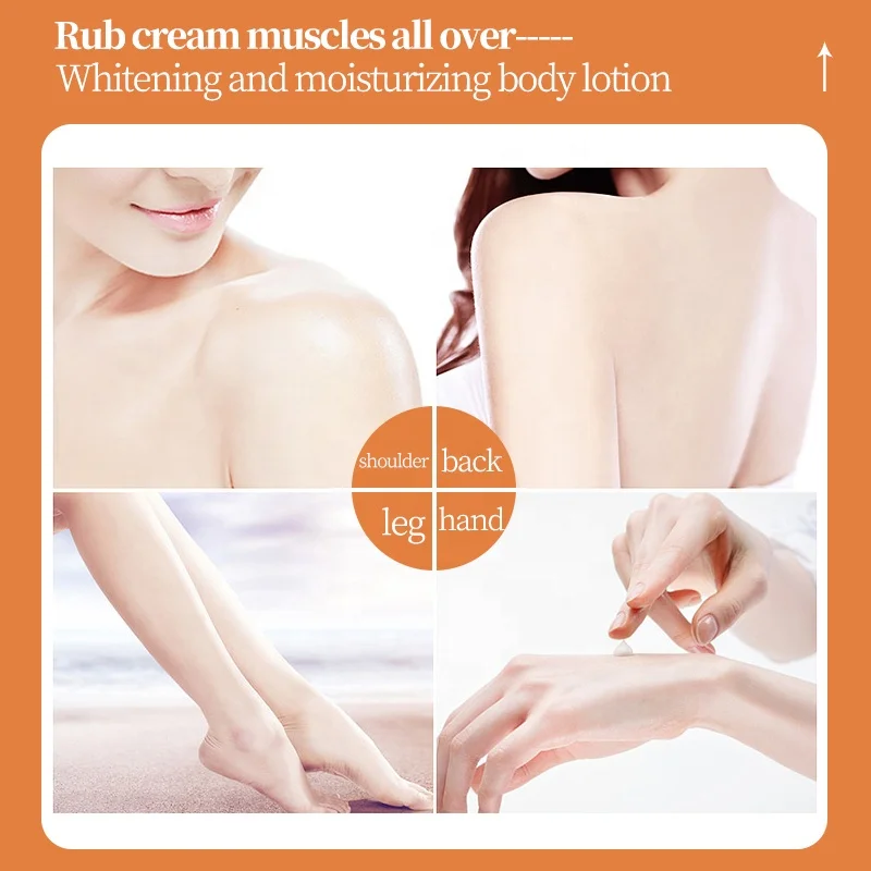 Lighting Vitamin E Kojic Acid Papaya Body Whitening Lotion Moisturizing Papaya Lotion For Black Skin