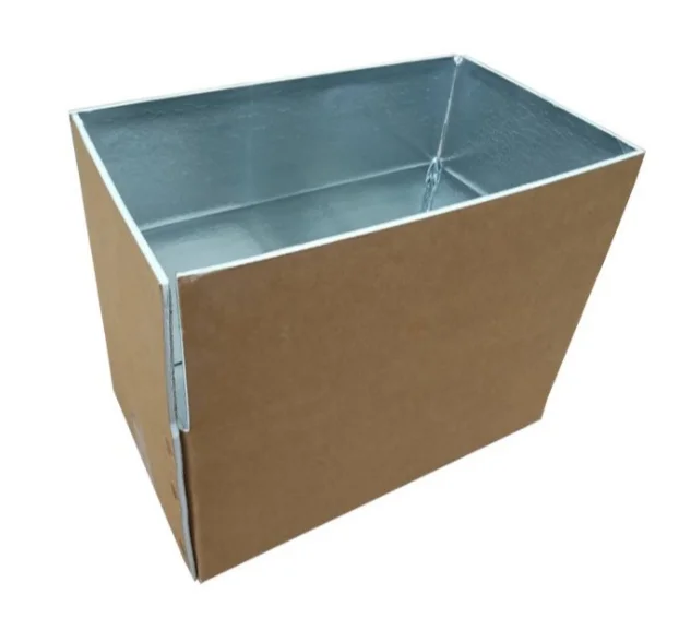Custom Logo 1/6 Carton box fish vegetables styrofoam insulated shipping boxes for transporting frozen food