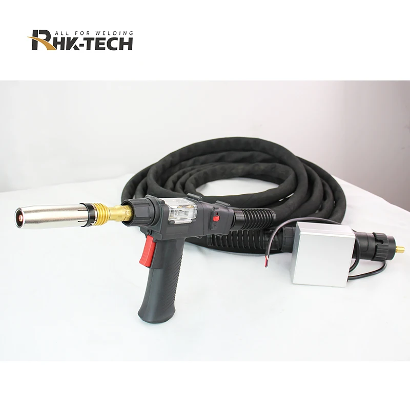 RHK TECH популярный индивидуальный кабель 6 м евро разъем CO2 300Amp с газовым охлаждением Push Pull сварочный пистолет