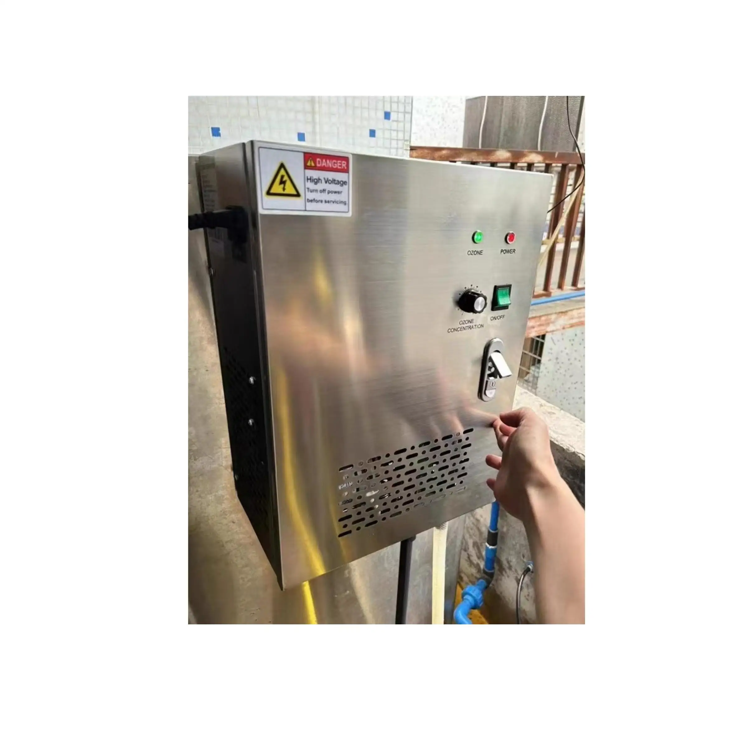 OEM 5g olive oli air resource ozone generator ozonated water machine with venturi inside