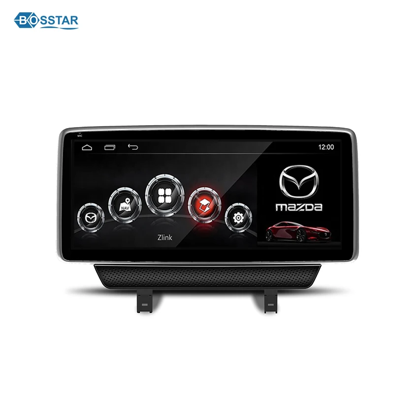10.25inch 1920px Android Radio Car DVD Gps for Mazda 2/CX-3 2016-2018 Keep Original System Radio Video Player