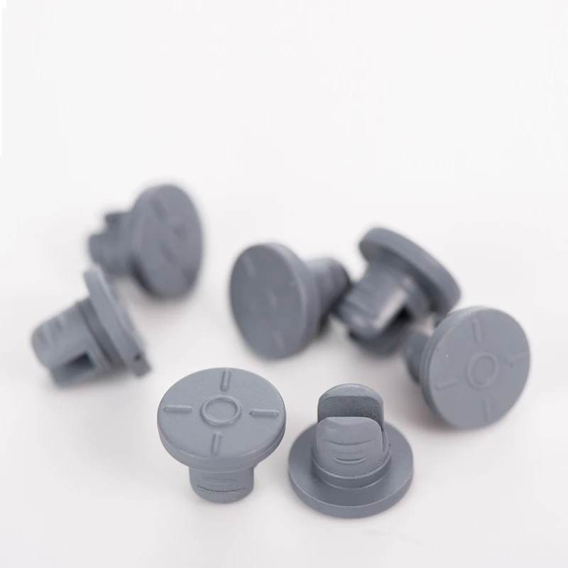 GL Rubber Stopper Closures for Injection Vials Standard Size 13mm 13-A 13-D1 Butyl Rubber Stoppers