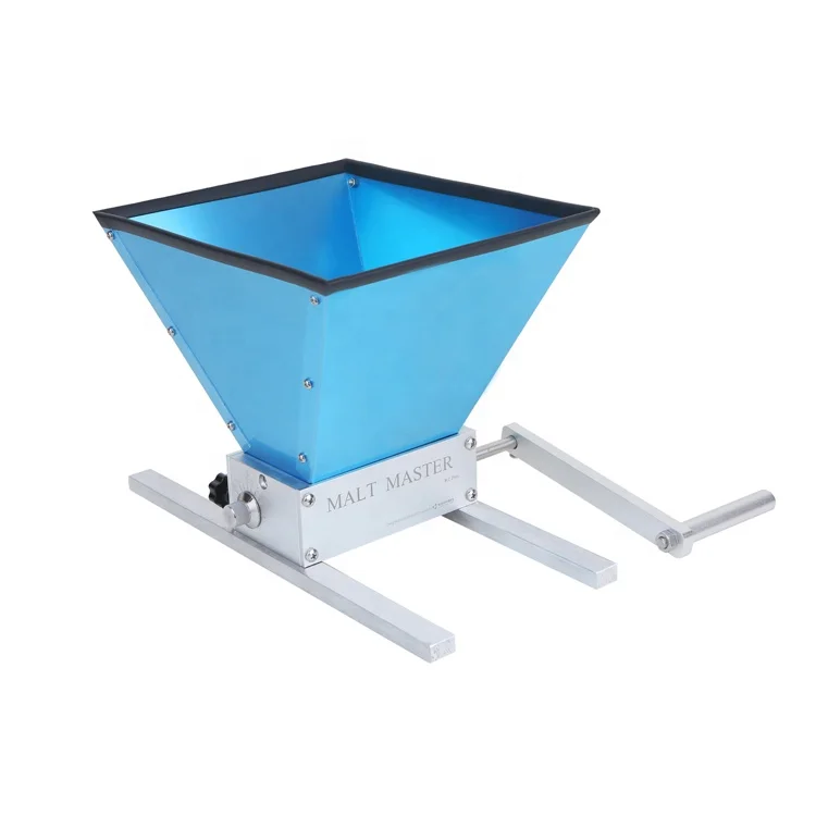 
Home Brewing Grain Mill Malt Master with 2 Rollers Aluminum Bars 