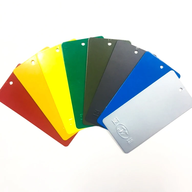 
Red clear Polyester Resin Powder Coating for plastic 